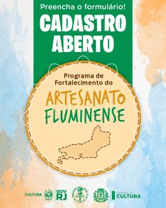 Cadastro aberto para programa voltado para artesãos
