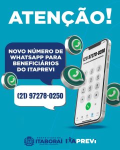 ITAPREVI lança canal de WhatsApp para contato mais direto com beneficiários
