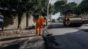 Ruas de Nancilândia ganham obras de pavimentação
