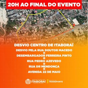 Avenida 22 de Maio terá desvios de trânsito neste domingo (2108)