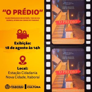 Filme com atores de Itaboraí terá sessão aberta ao público na Estação Cidadania