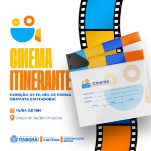 Cinema Itinerante Municipal exibe filmes de forma gratuita em Itaboraí