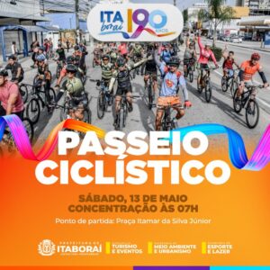Itaboraí 190 anos Inscrições abertas para Passeio Ciclístico neste sábado